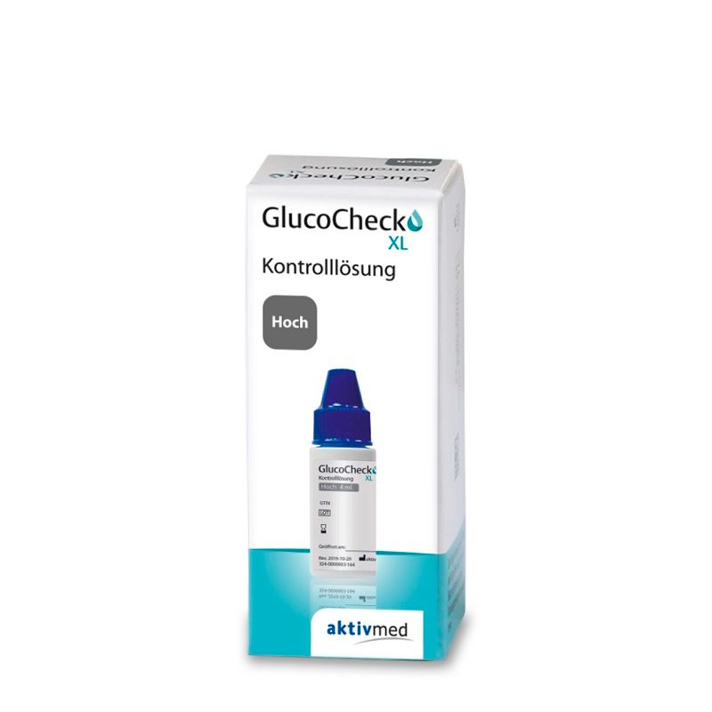 GlucoCheck XL Kontrolllösung (hoch)