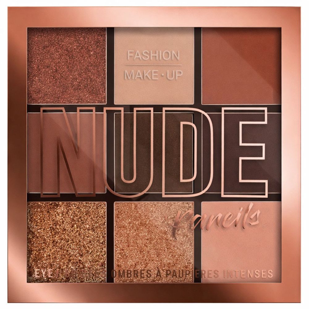 Fashion Make-up - Nude Lidschattenpalette 9 g