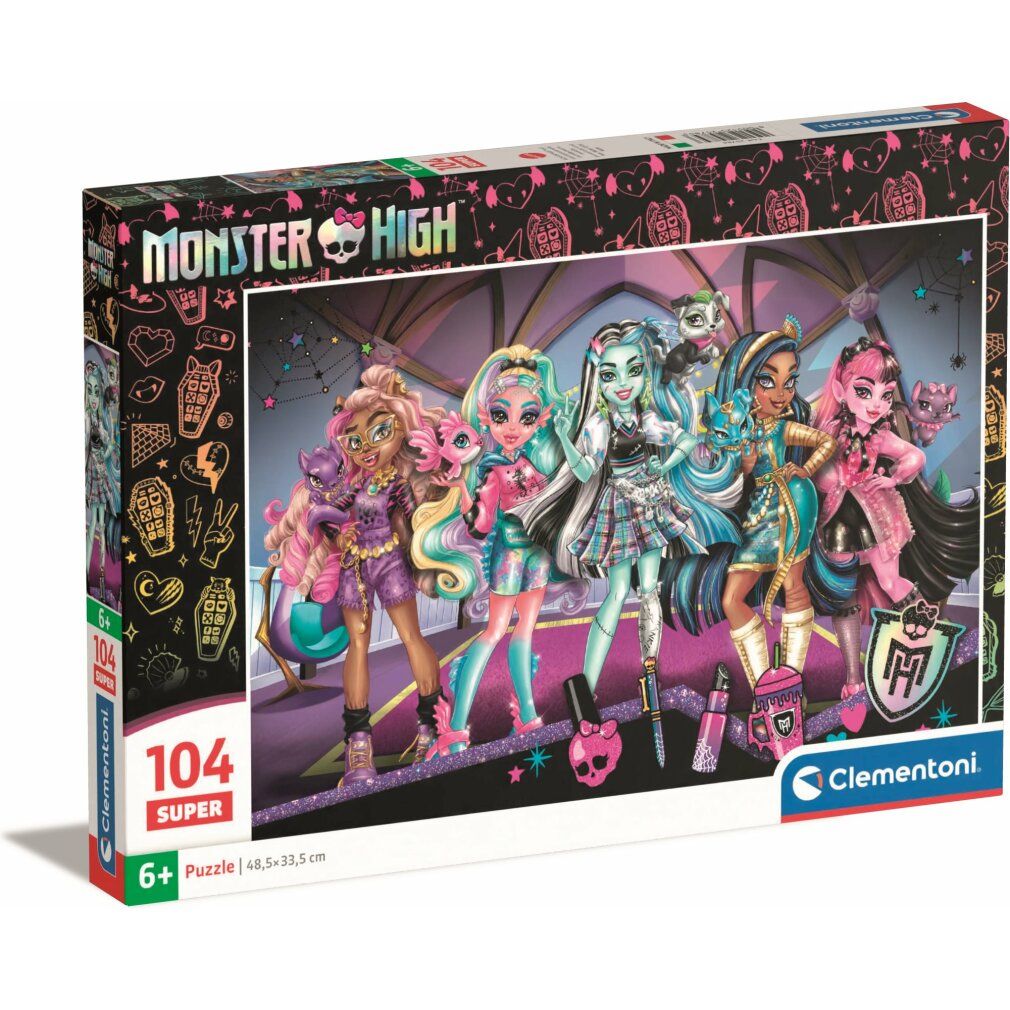 Monster High super puzzle 104pcs