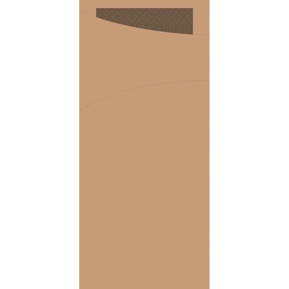 Sacchetto eco brown Servietten Chestnut 190x85 mm 100 St Tücher