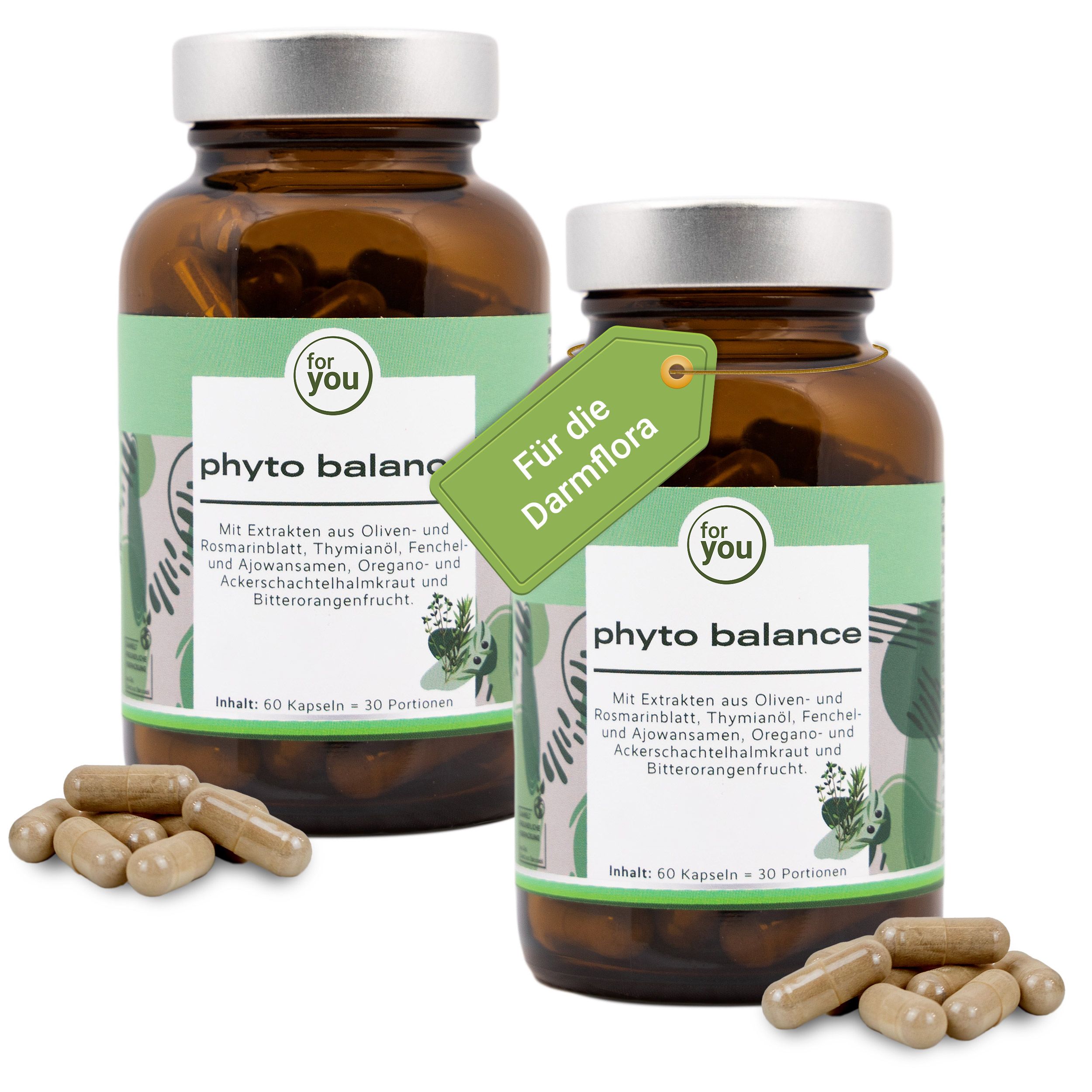 for you Phyto Balance Doppelpack 84 g Kapseln