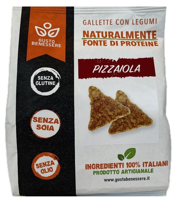 SNACK di legumi italiani PIZZAIOLA - Gusto Benessere