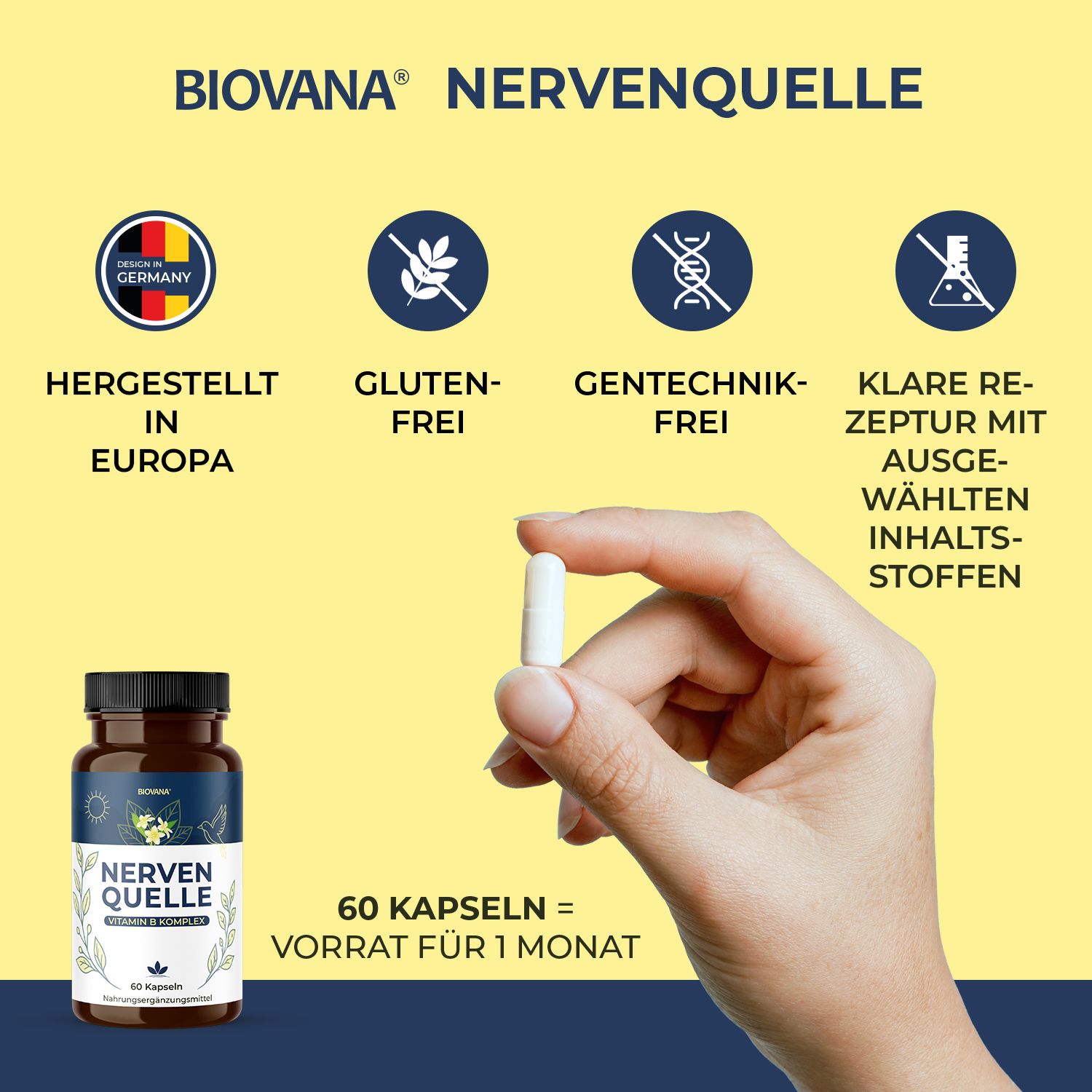 Nervenquelle Vitamin B Komplex