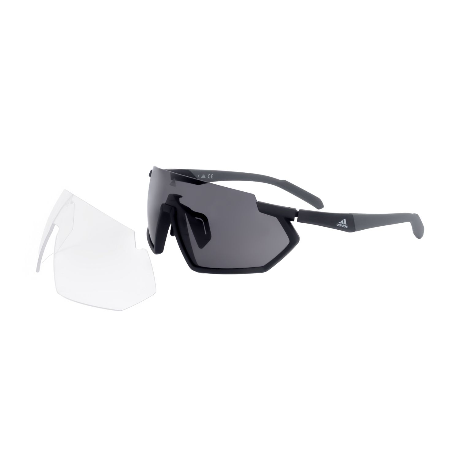 Adidas occhiali da sole uomo SP0041-F black grey