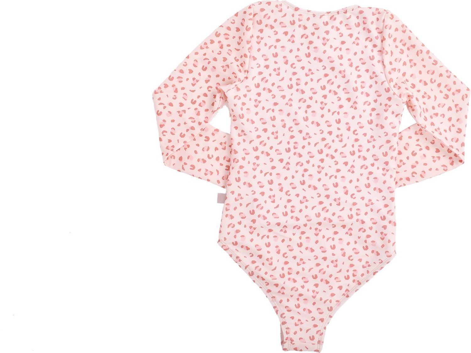 Swim Essentials LangarmUVBadeanzug für Mädchen alt Leoparden Muster/