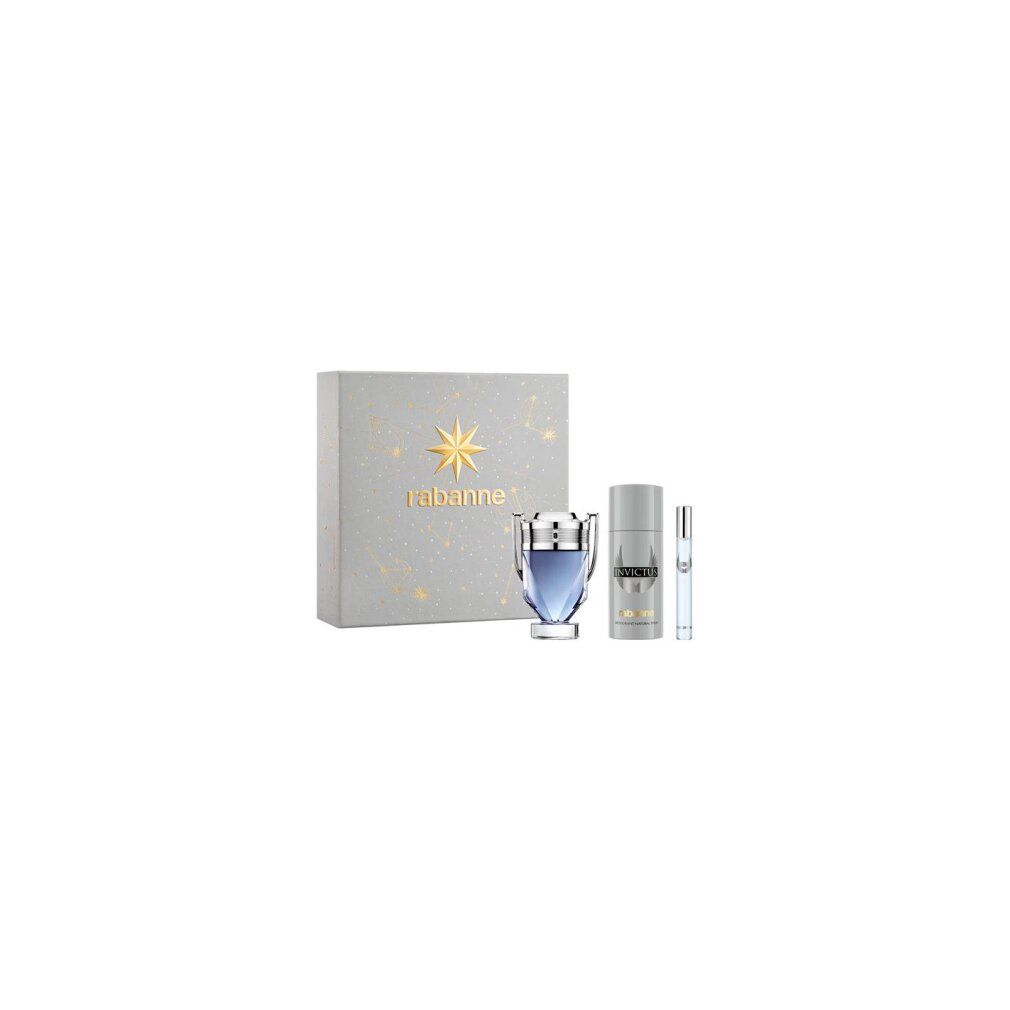 Paco Rabanne Invictus Edt  Packung mit Geschenk