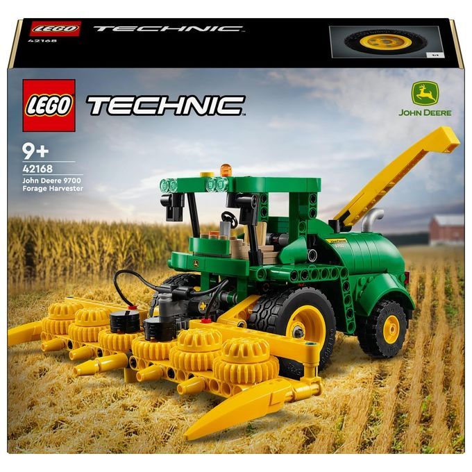 LEGO Technic 42168 John Deere 9700 Forage Harvester, Trattore Giocattolo per Bambini 9+ Anni, Veico