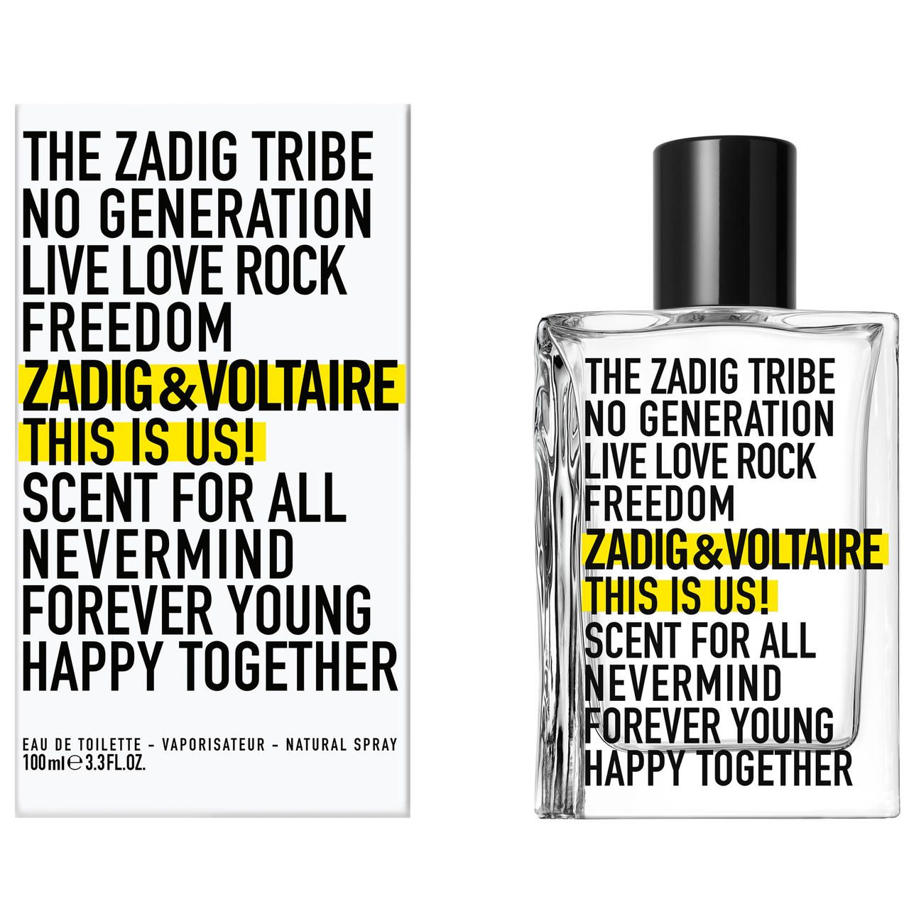 Zadig & Voltaire, This is Us! E.d.T. Nat. Spray