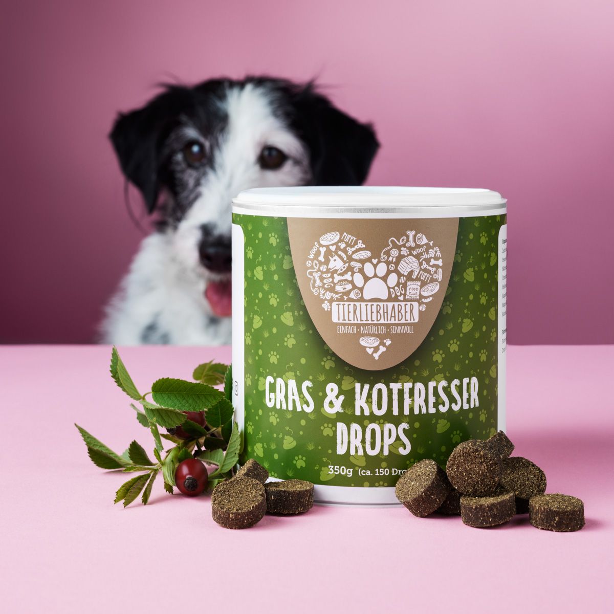 Tierliebhaber Gras & Kotfresser Drops