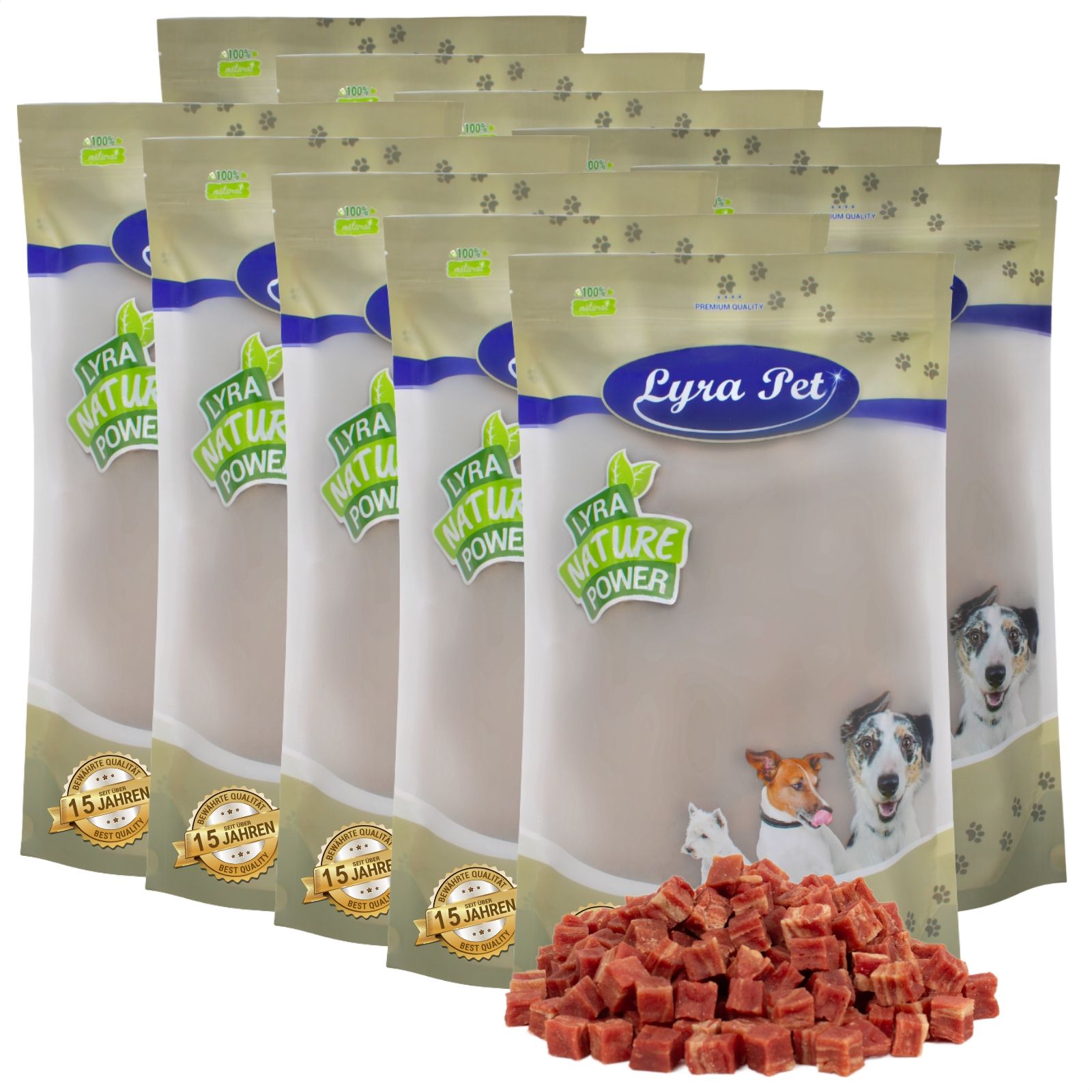 Lyra Pet® Entenfleischwürfel mit Fisch