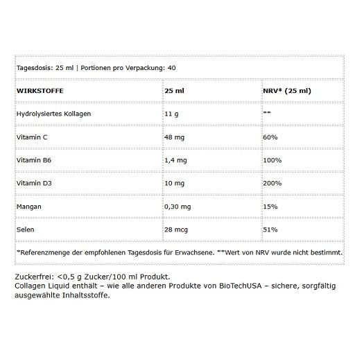 BioTech Collagen Liquid