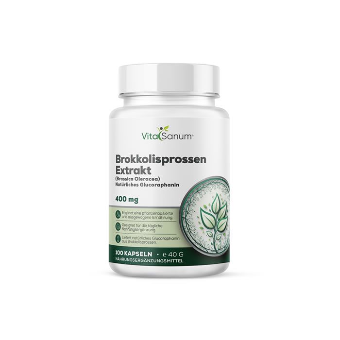 VitaSanum® Brokkolisprossen-Extrakt – Brassica oleracea 100 St Kapseln