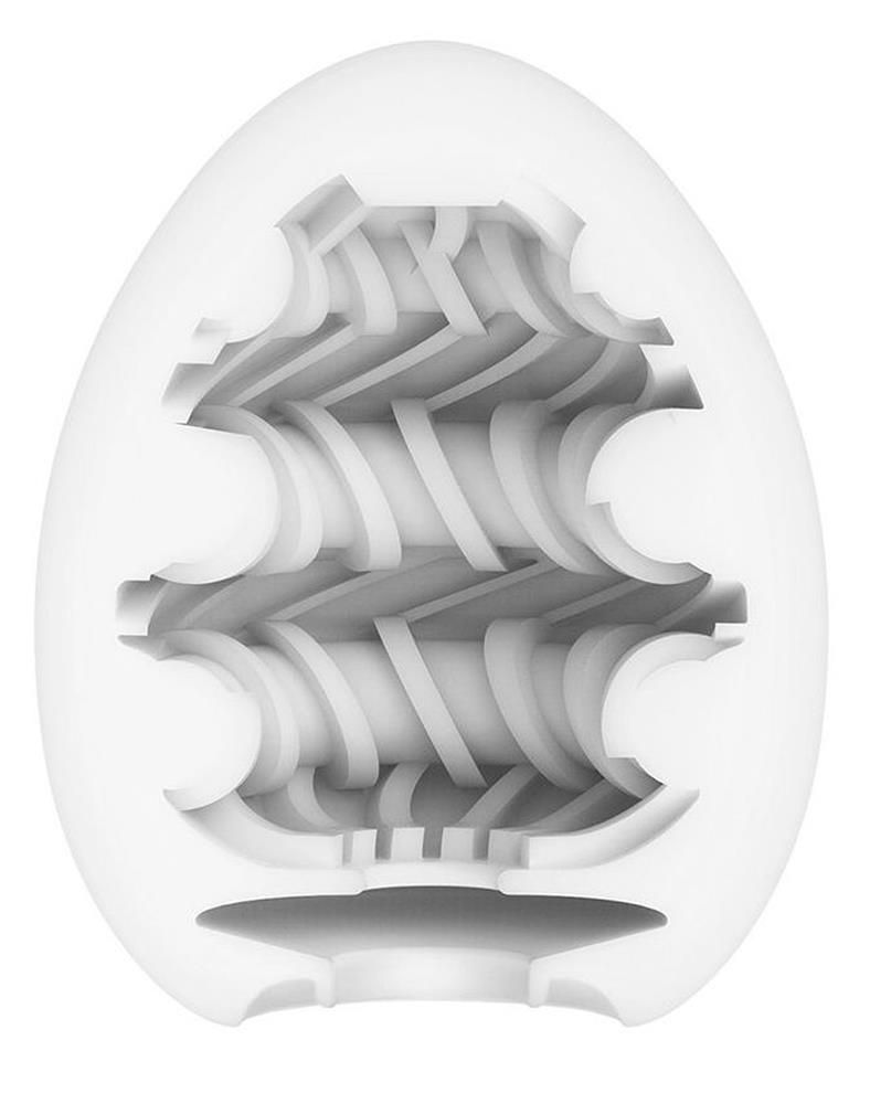 Tenga Ei Masturbator „Egg Ring“ mit Rillenring-Struktur