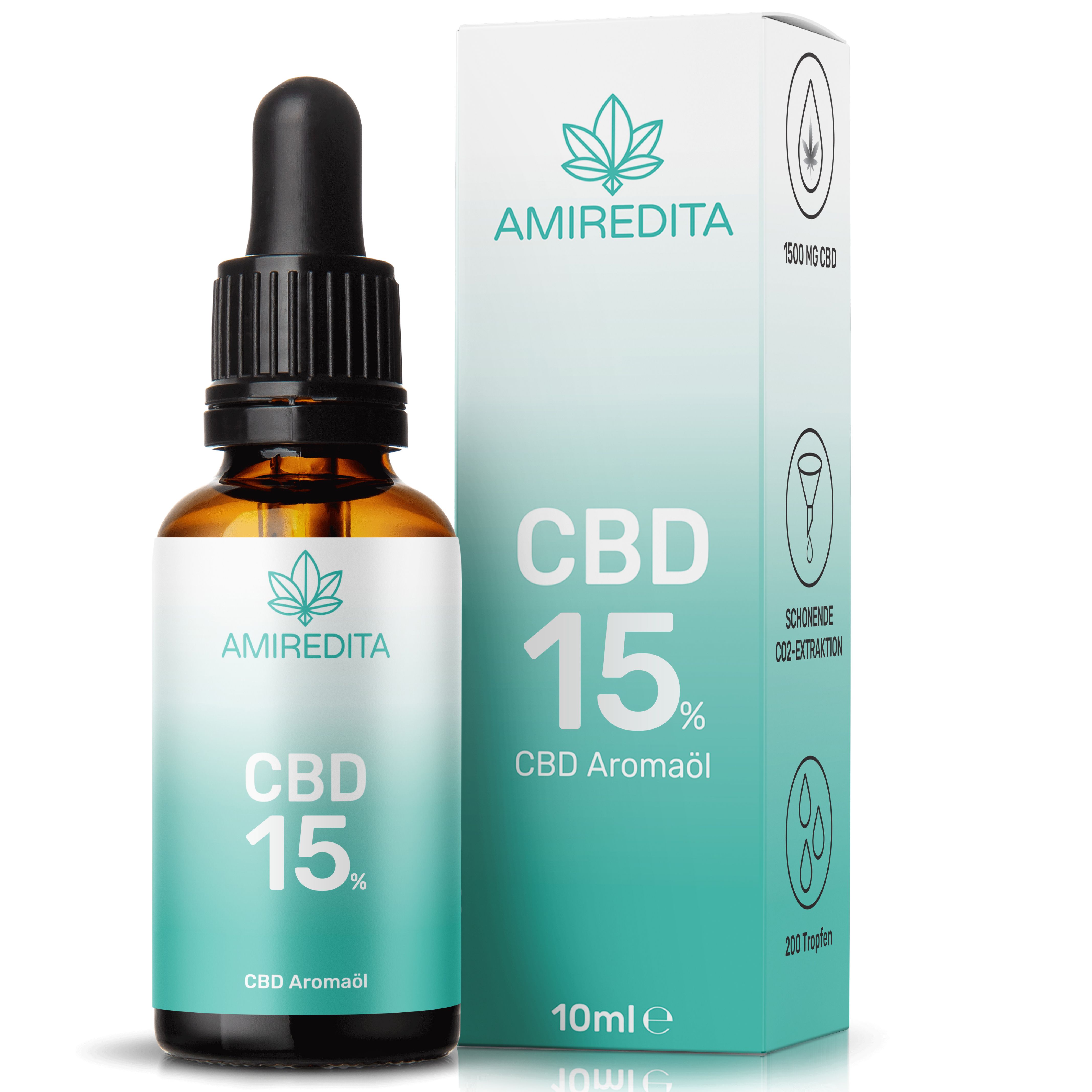 Amiredita CBD Öl 15% Breitspektrum