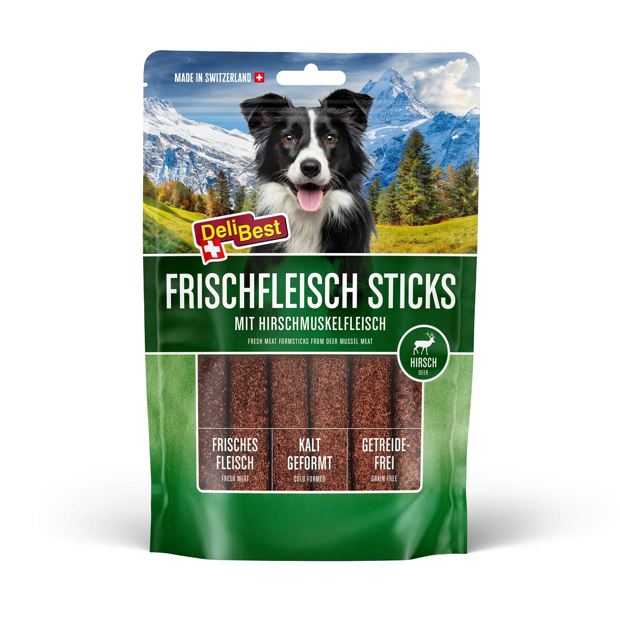 DeliBest Frischfleisch Sticks Hirsch