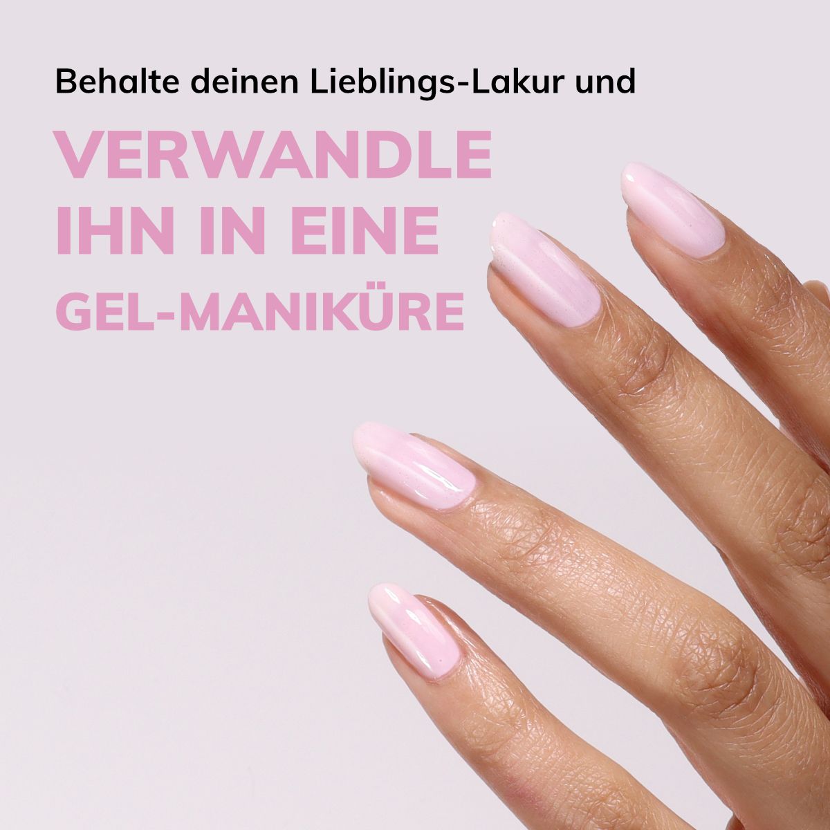 LONDONTOWN GelShift Top Coat zur Umwandlung von Nagellack in Gellack