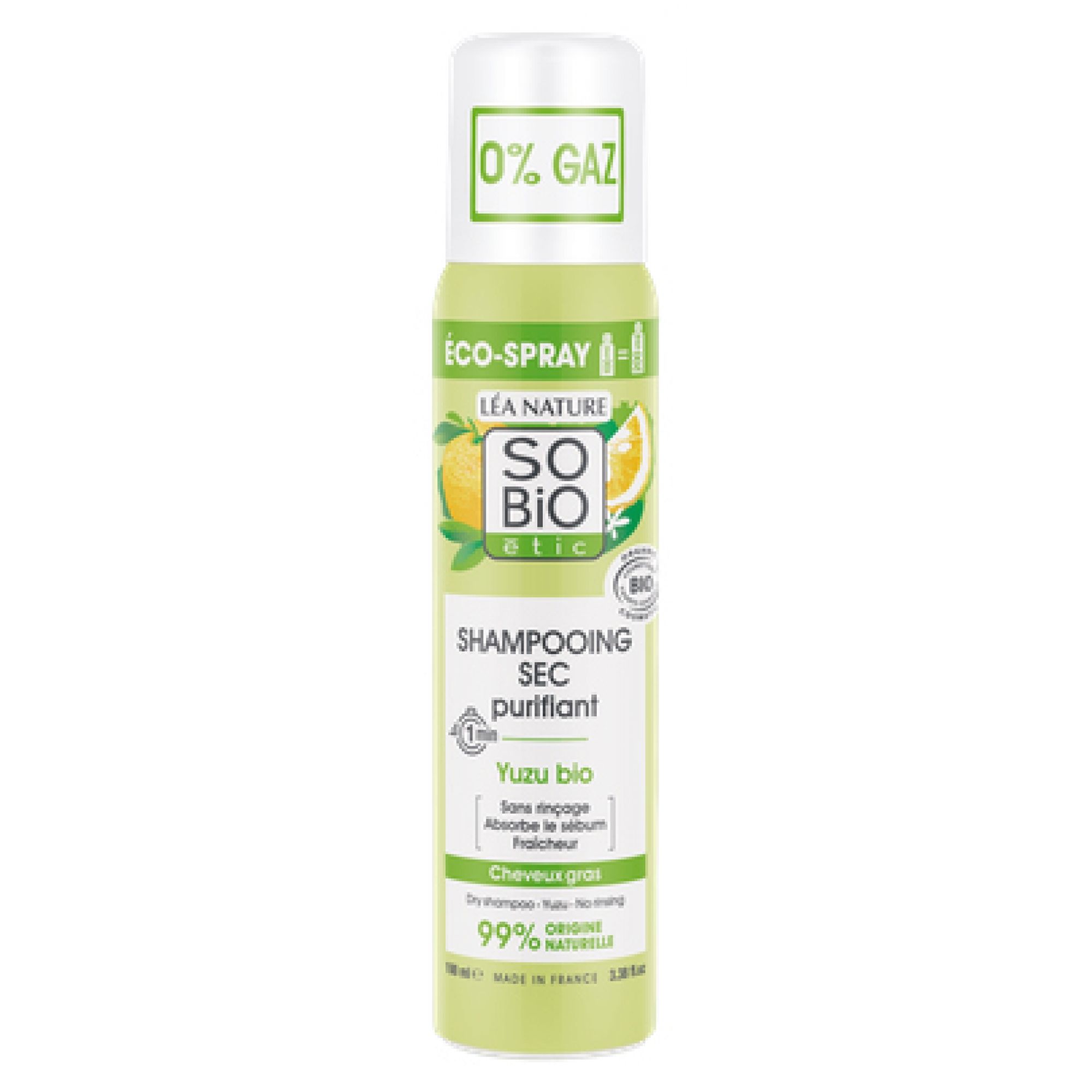 Léa Nature SO BIO étic Reinigender Bio-Trockenshampoo 16,7x3,5x3,5 cm