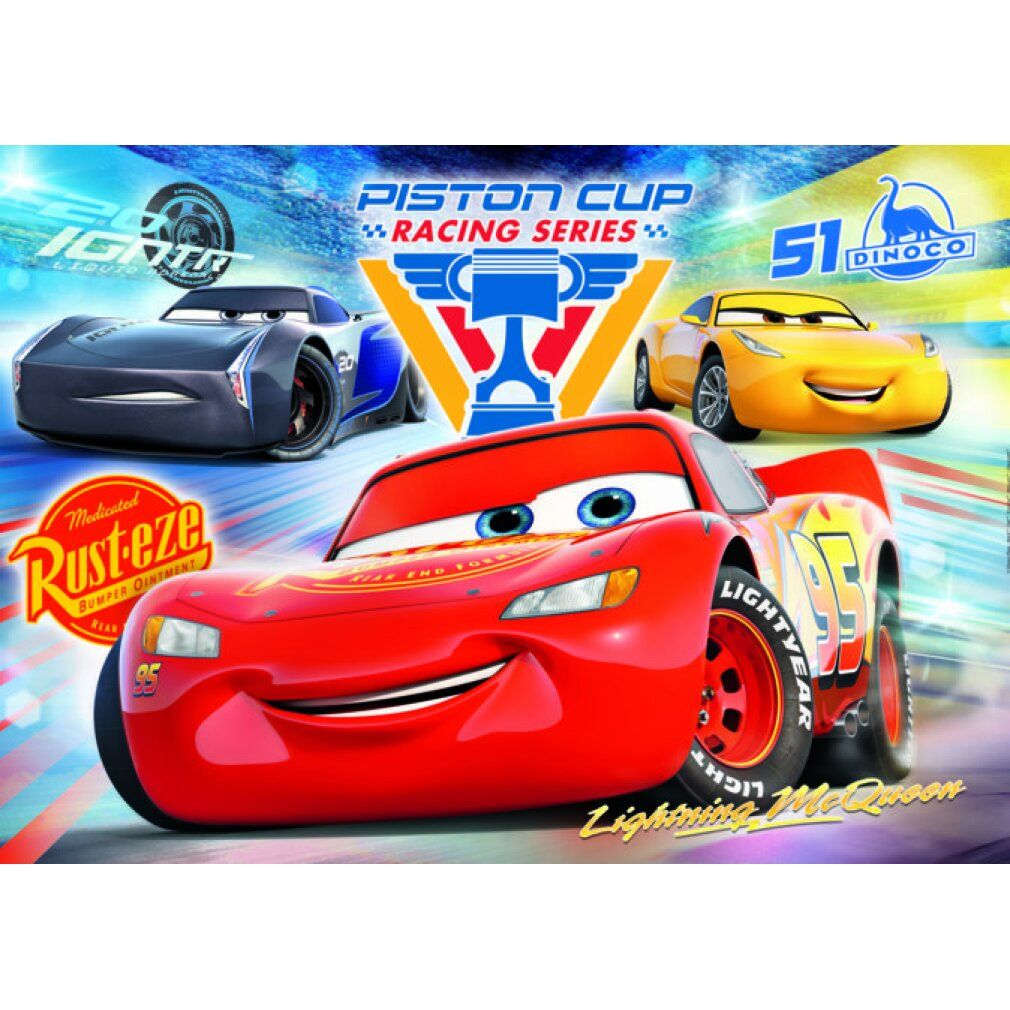 Clementoni 104Pcs. Puzzle Cars3 27072 X6
