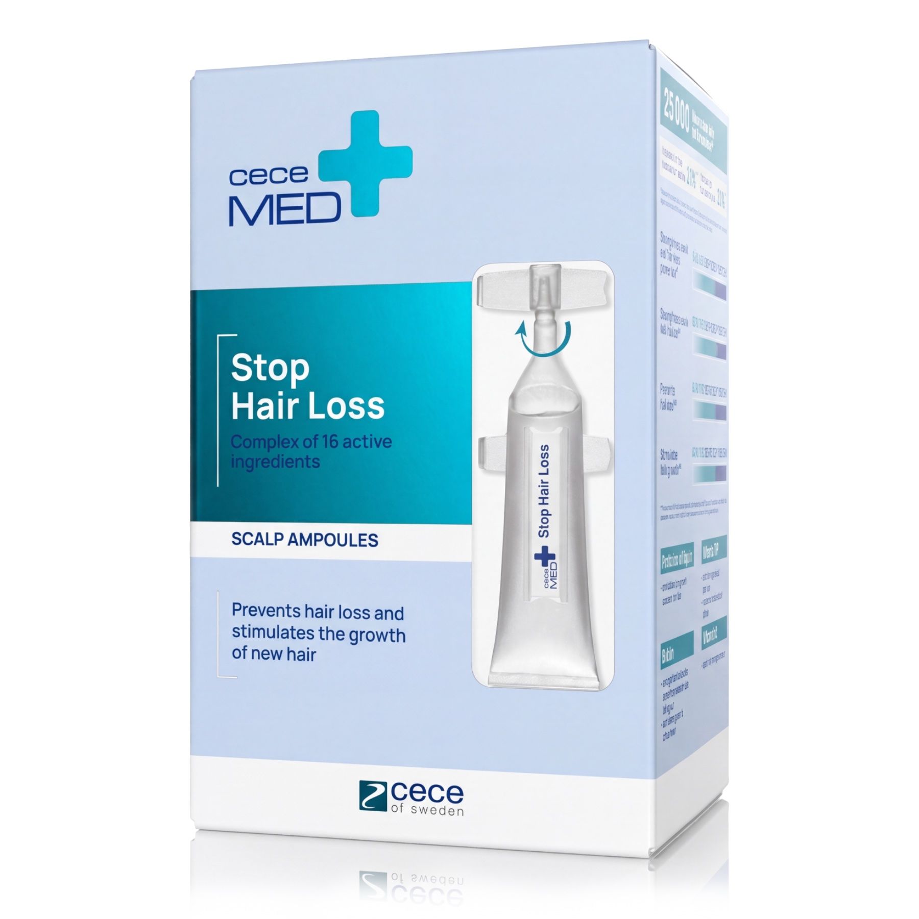 Cece MED Haarserum gegen Haarausfall Repair für Haarwachstum 1x5 ml Haarkur
