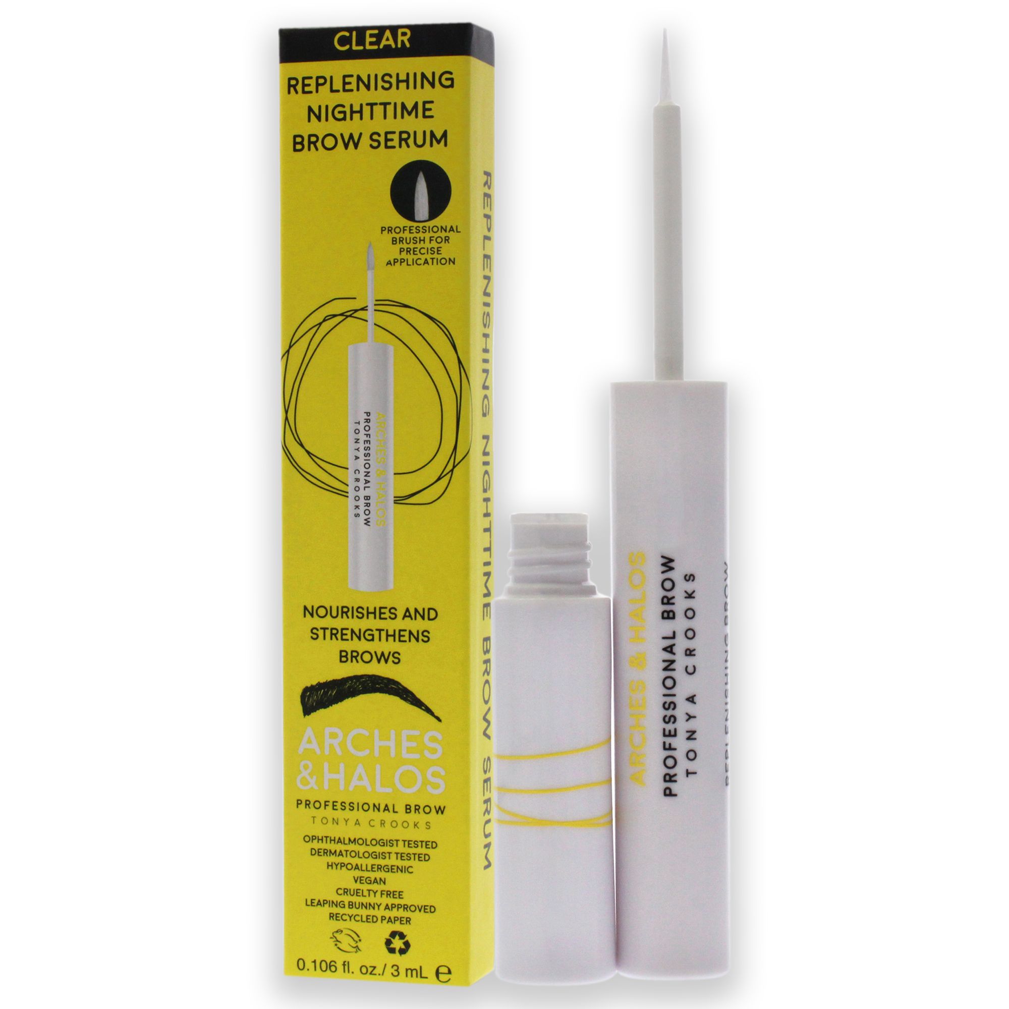 Replenishing Nighttime Brow Serum von Arches and Halos