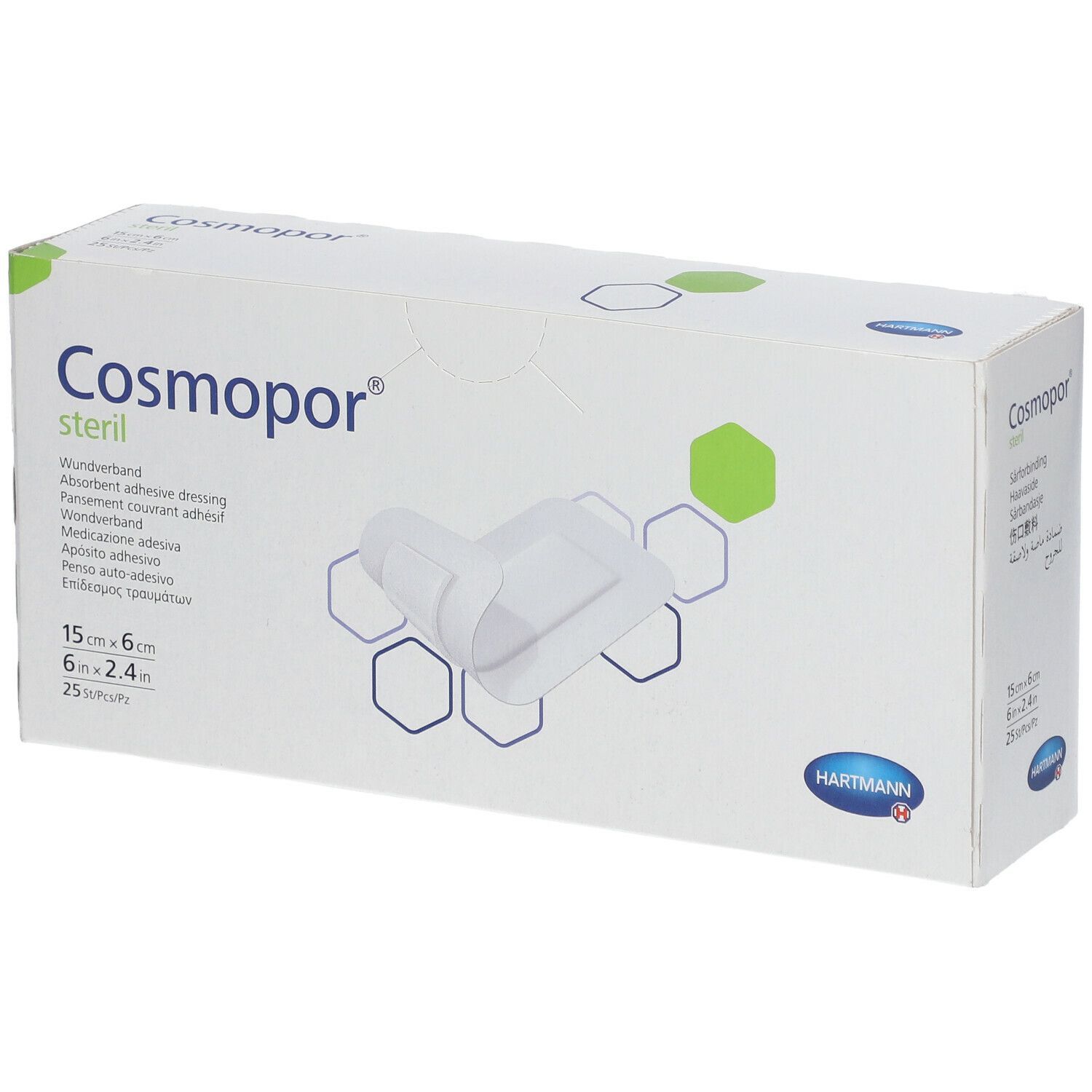 Cosmopor steril Wundverband 6x15 cm 25 St Pflaster