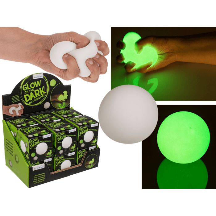 Out of the Blue Squeeze Antistress-Ball, Glow in the dark