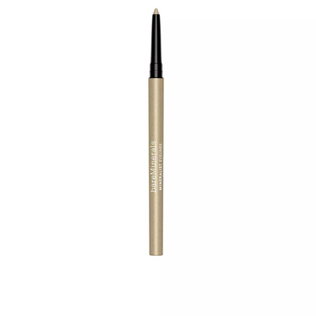 Mineralist Eyeliner Diamant. Goldfarbener Stift mit schwarzer Spitze. Aufschrift: bareMinerals Mineralist Eyeliner.