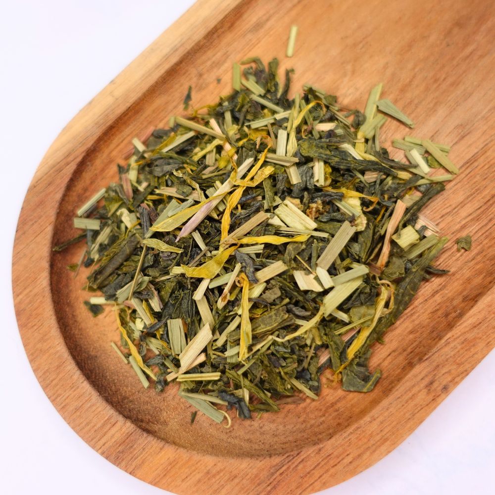 Grüner Tee Matcha Zitronengras