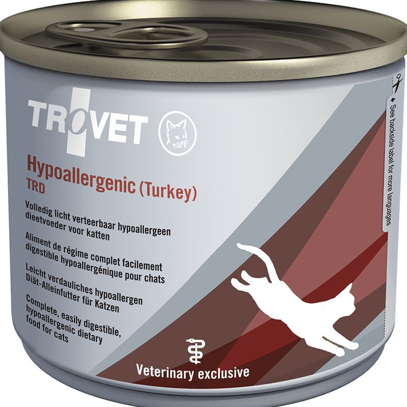 Trovet Hypoallergenic (Truthahn-Reis) Katze / TRD