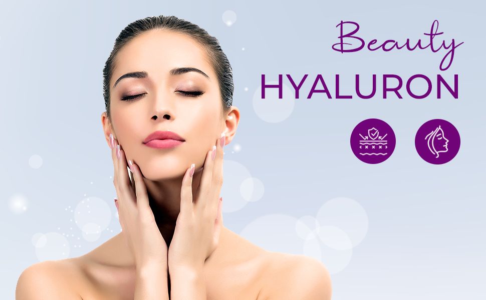 Nature's Finest Beauty Hyaluron - Hyaluronsäure mit kollagen 150 g Pulver