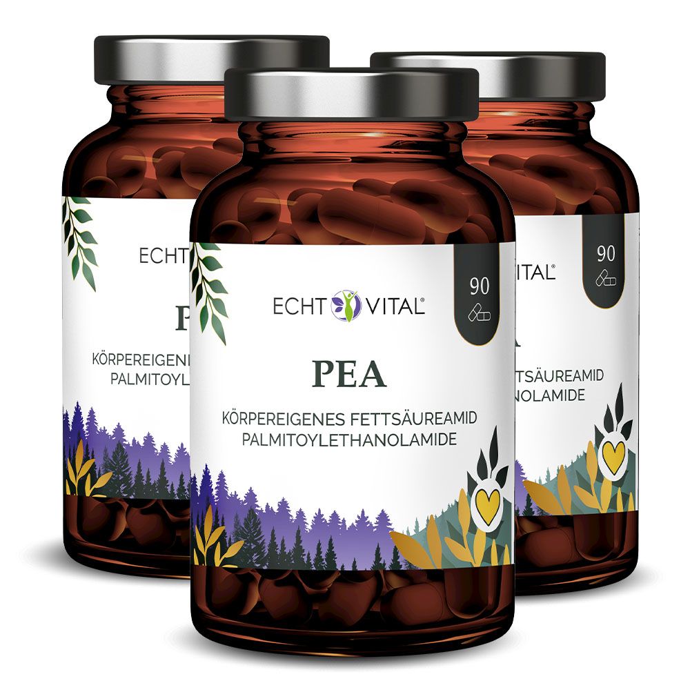 Echt Vital PEA - Palmitoylethanolamid 3x90 St Kapseln