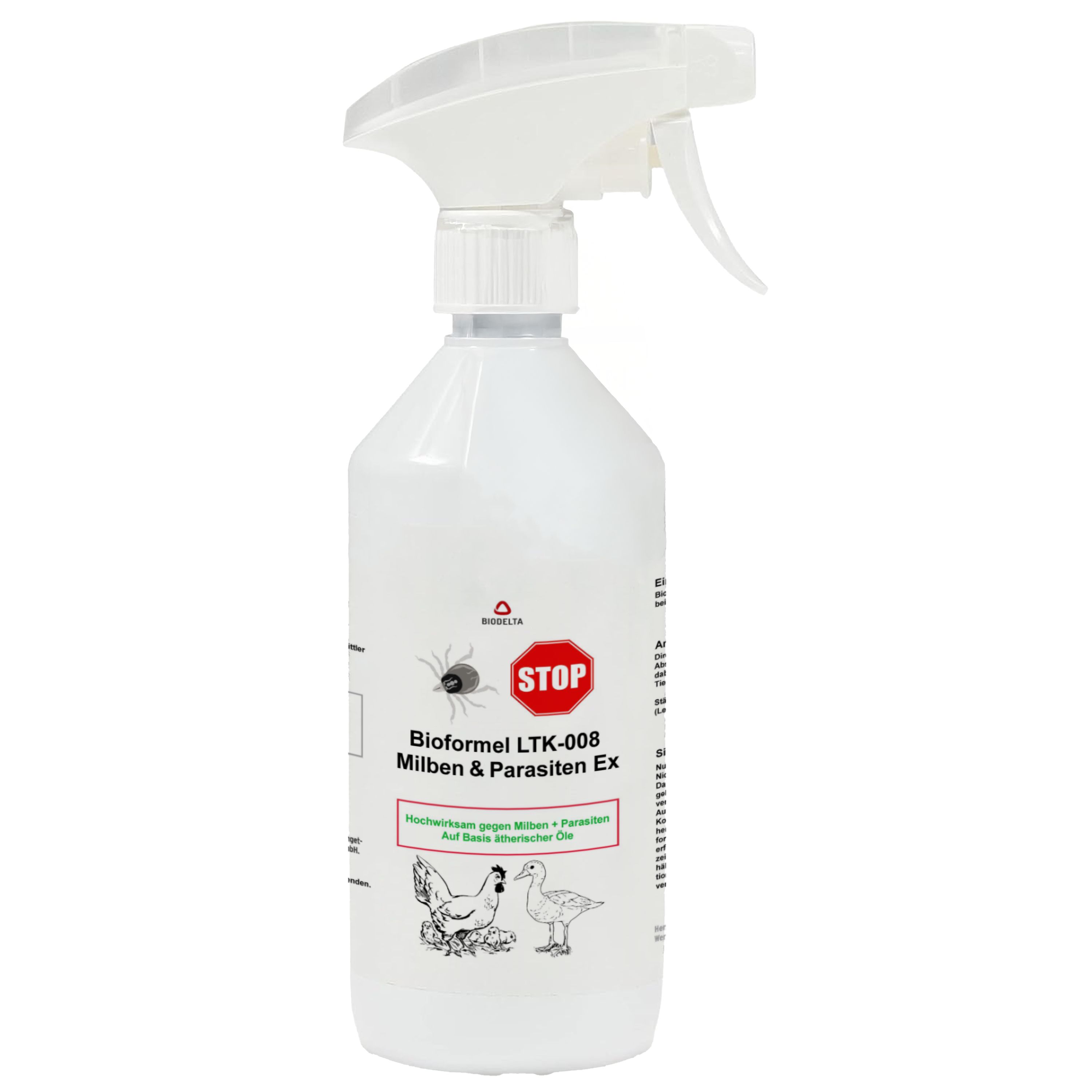 ltk_008 Biodelta Hühner & Geflügel Milben-Spray 1 l Milbenspray