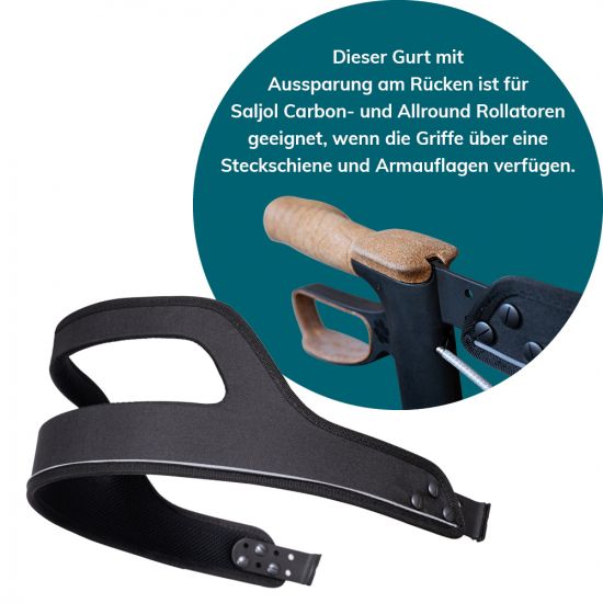 Saljol Rückengurt für Saljol Allround- und Carbon Rollator