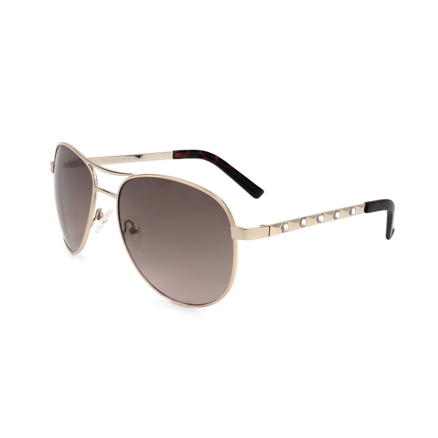 Guess Factory occhiali da sole donna GF0408 gold-coloured mottled brown