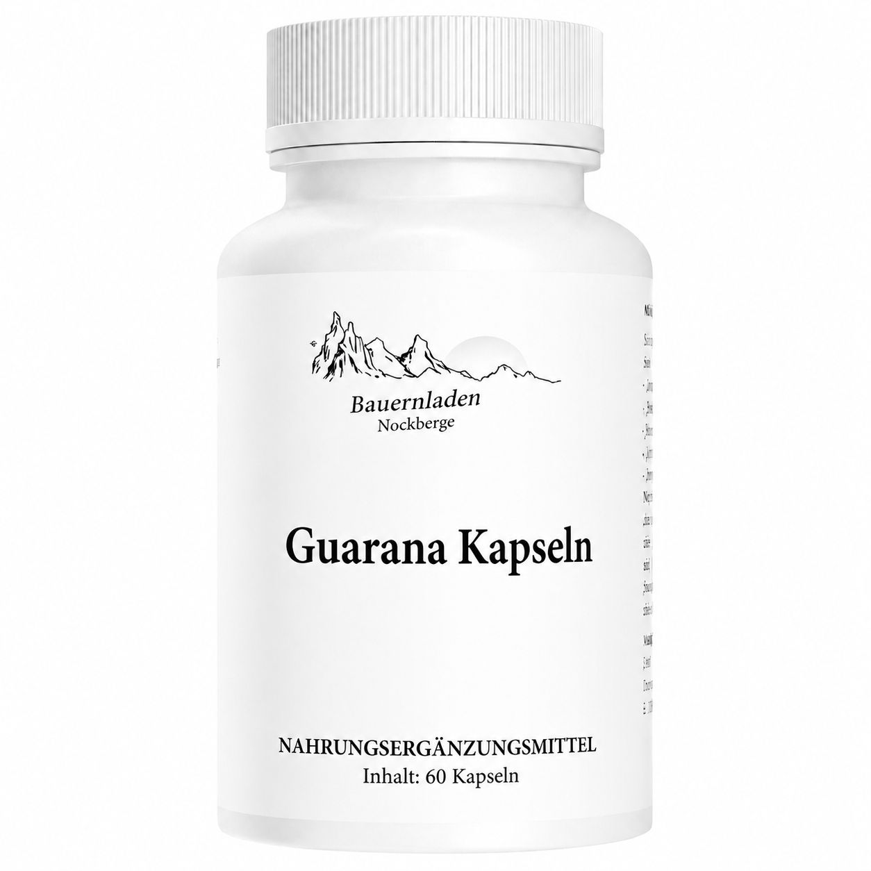 Bauernladen Nockberge | Guarana Kapseln 940 mg 1x60 St