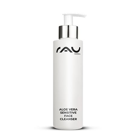 RAU Cosmetics Aloe Vera Sensitive Face Cleanser veganes Bio Aloe Vera Gel - Reinigungslotion