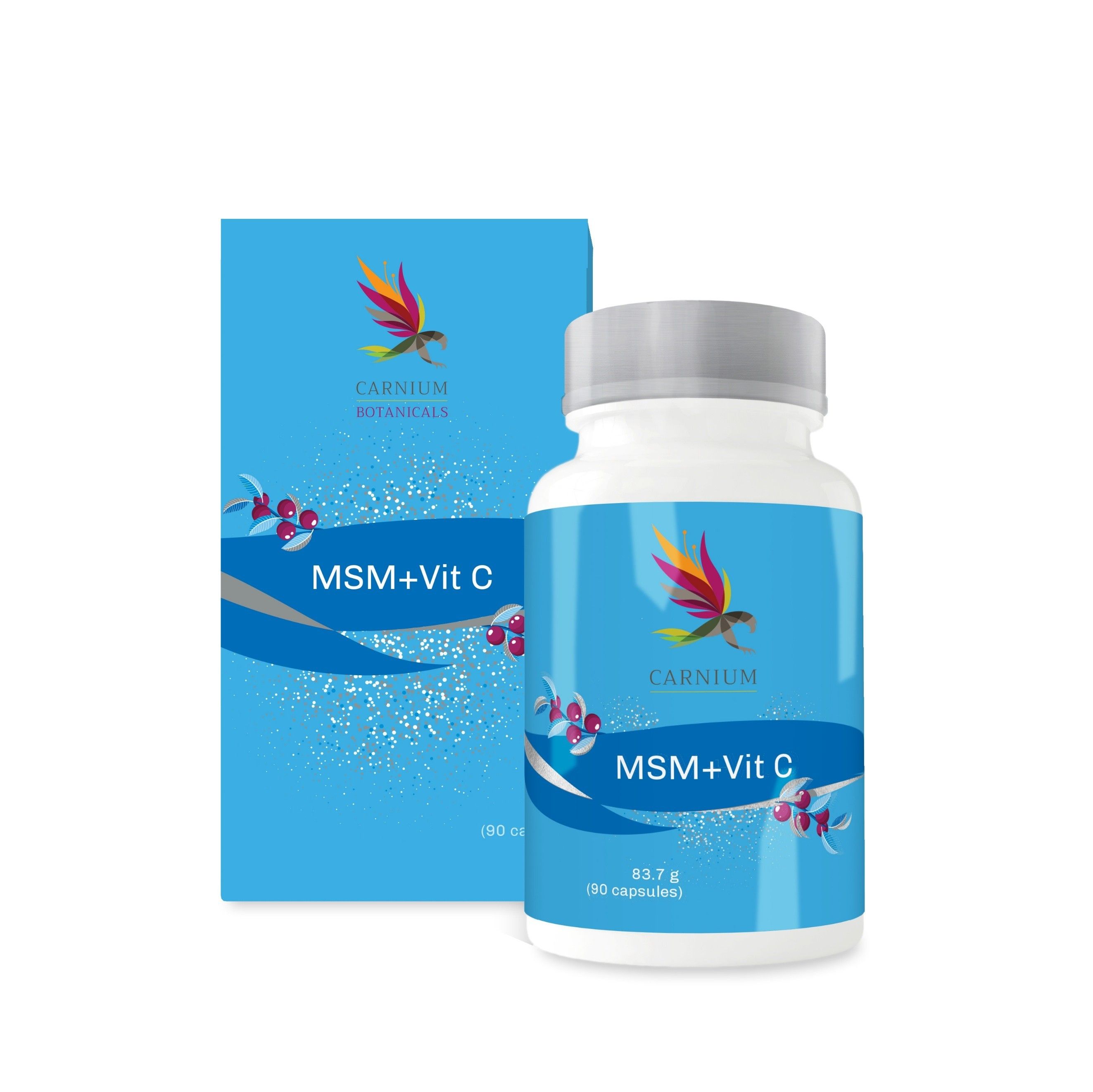 Carnium Botanicals MSM+Vit C 90 Pc Hartkapseln