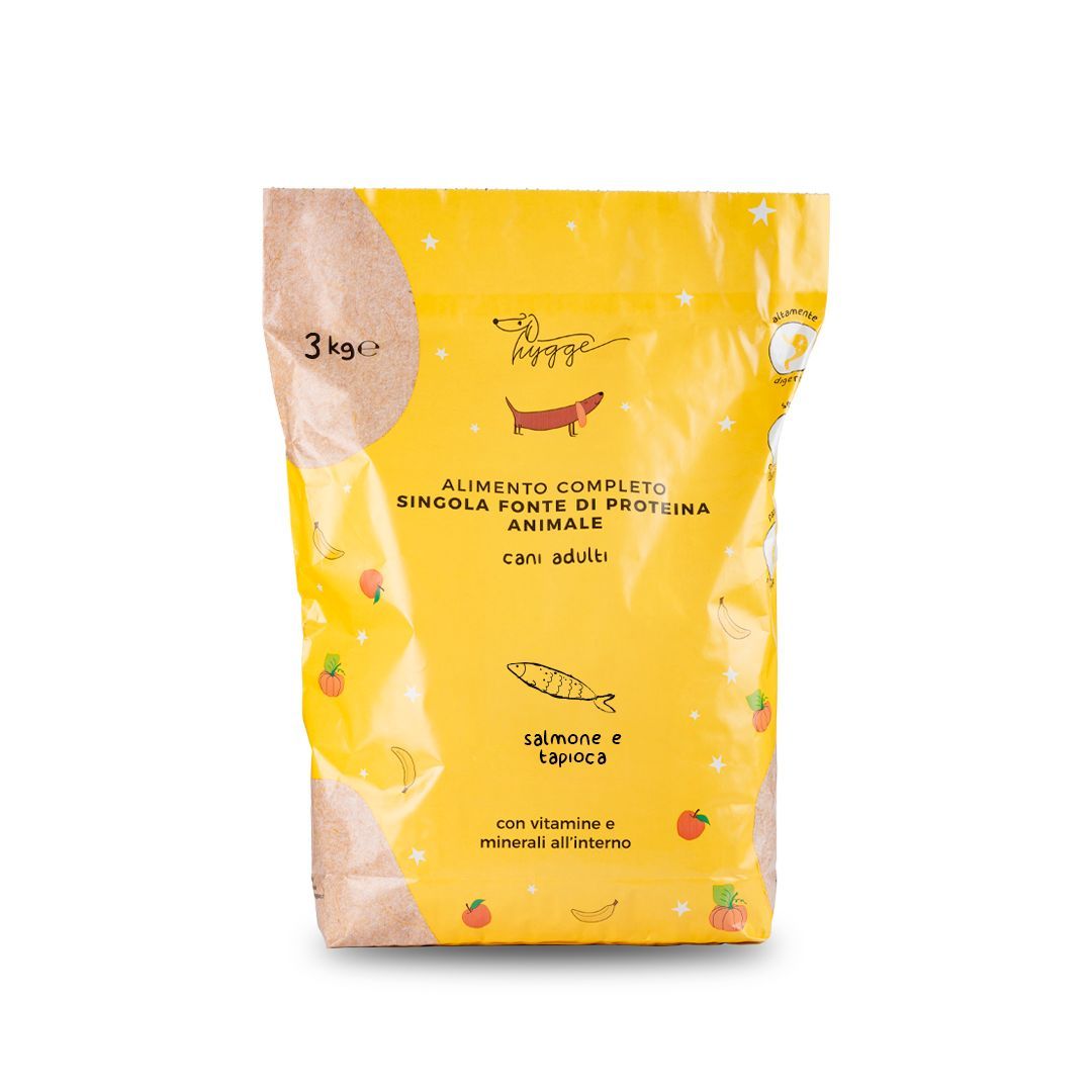 HYGGEDOG - Salmone e Tapioca - 3kg
