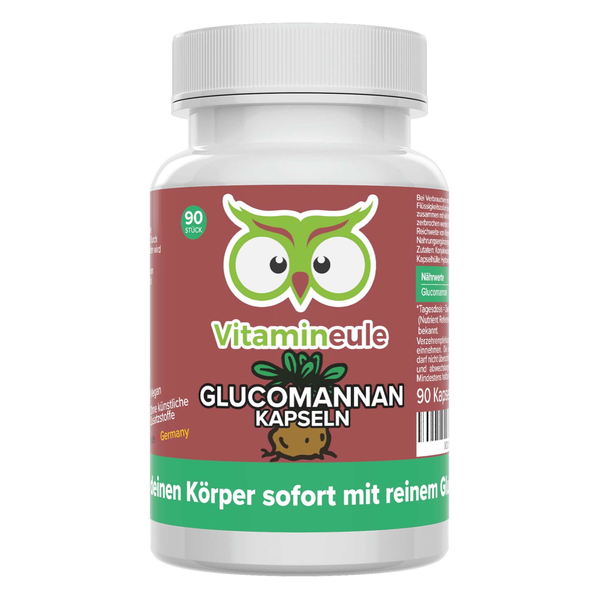 Glucomannan Kapseln - Vitamineule®