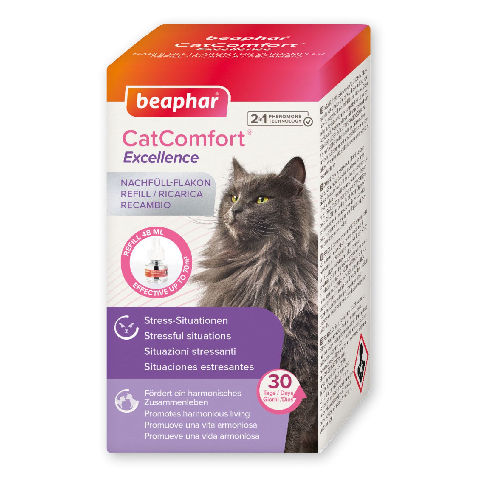 Beaphar CatComfort Excellence Nachfüll-Flakon für Verdampfer 48 ml Flakon