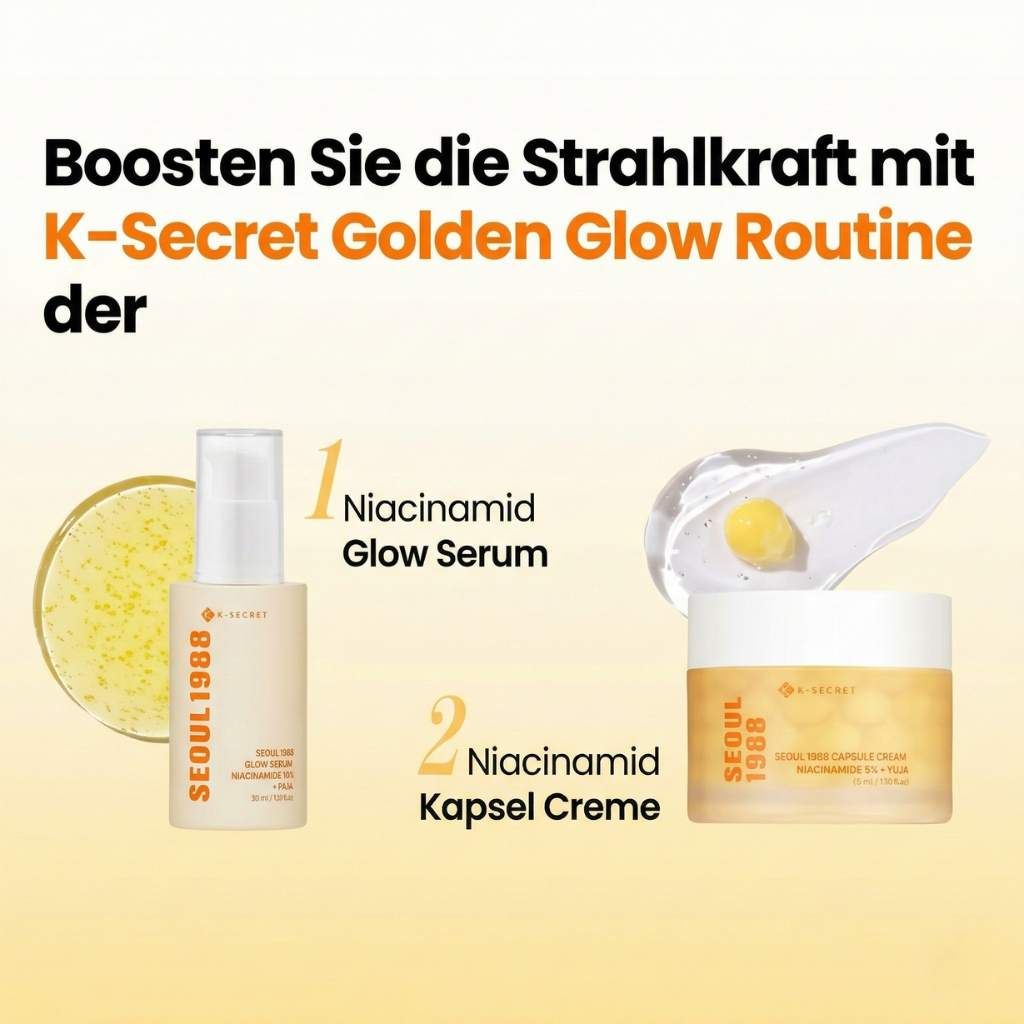 K-SECRET Seoul 1988 Capsule Cream Niacinamide 5% + Yuja