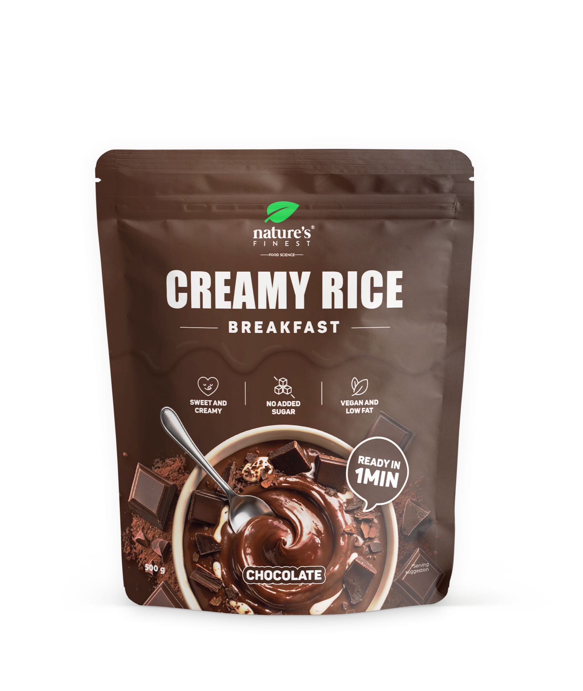 Nature's Finest Cremiges Reisfrühstück Schokolade 500 g Pulver