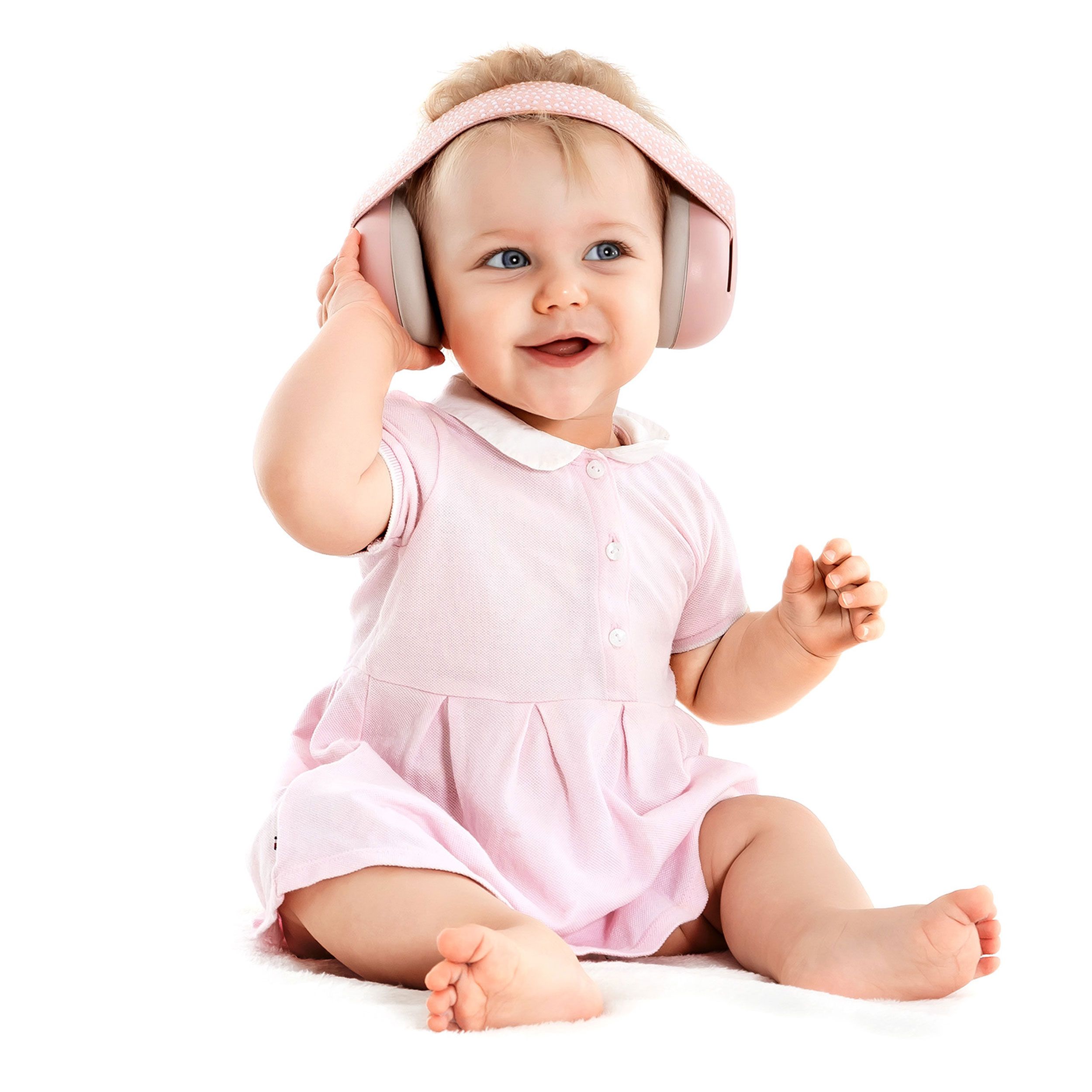 reer SilentGuard Baby Kapselgehörschutz, Rosa