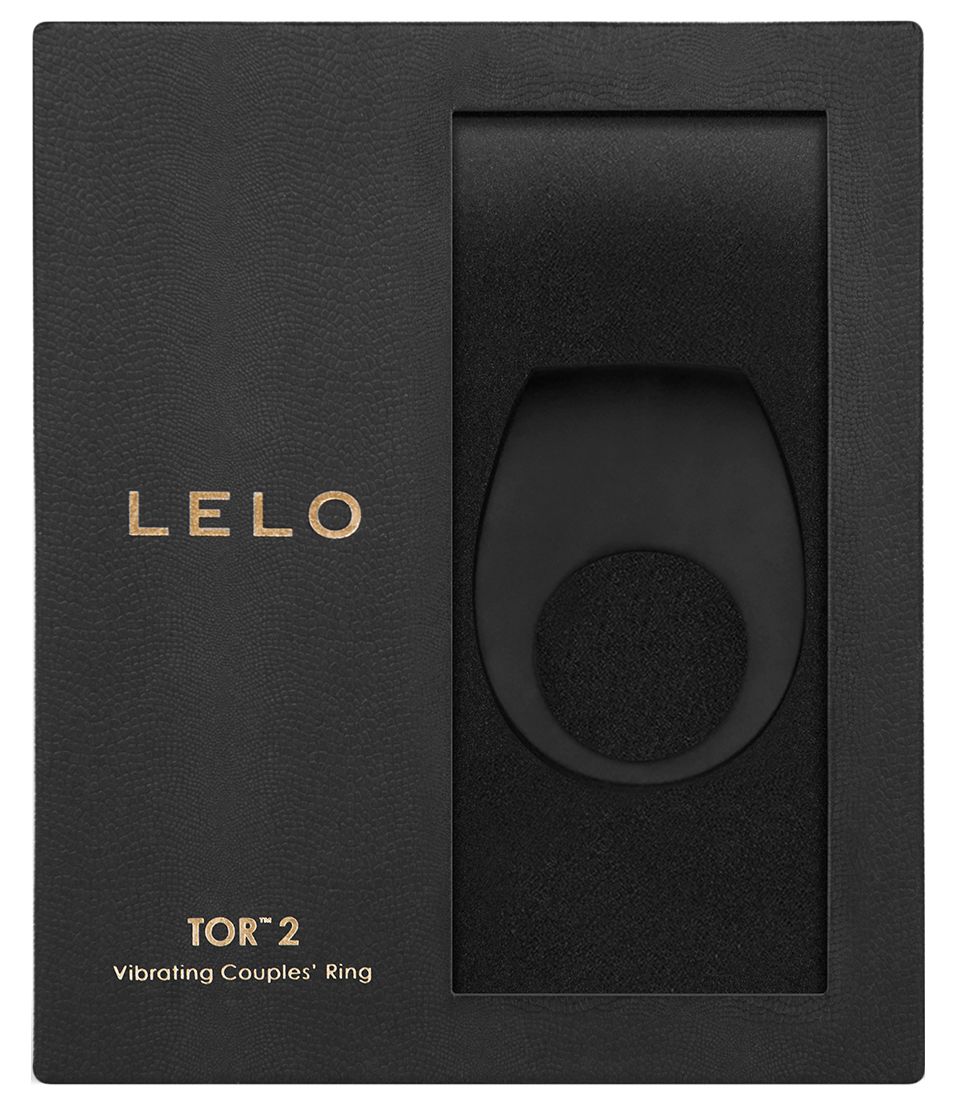Verpackung des Lelo Tor 2 Vibrationsrings mit Lelo-Logo und Produktbezeichnung.