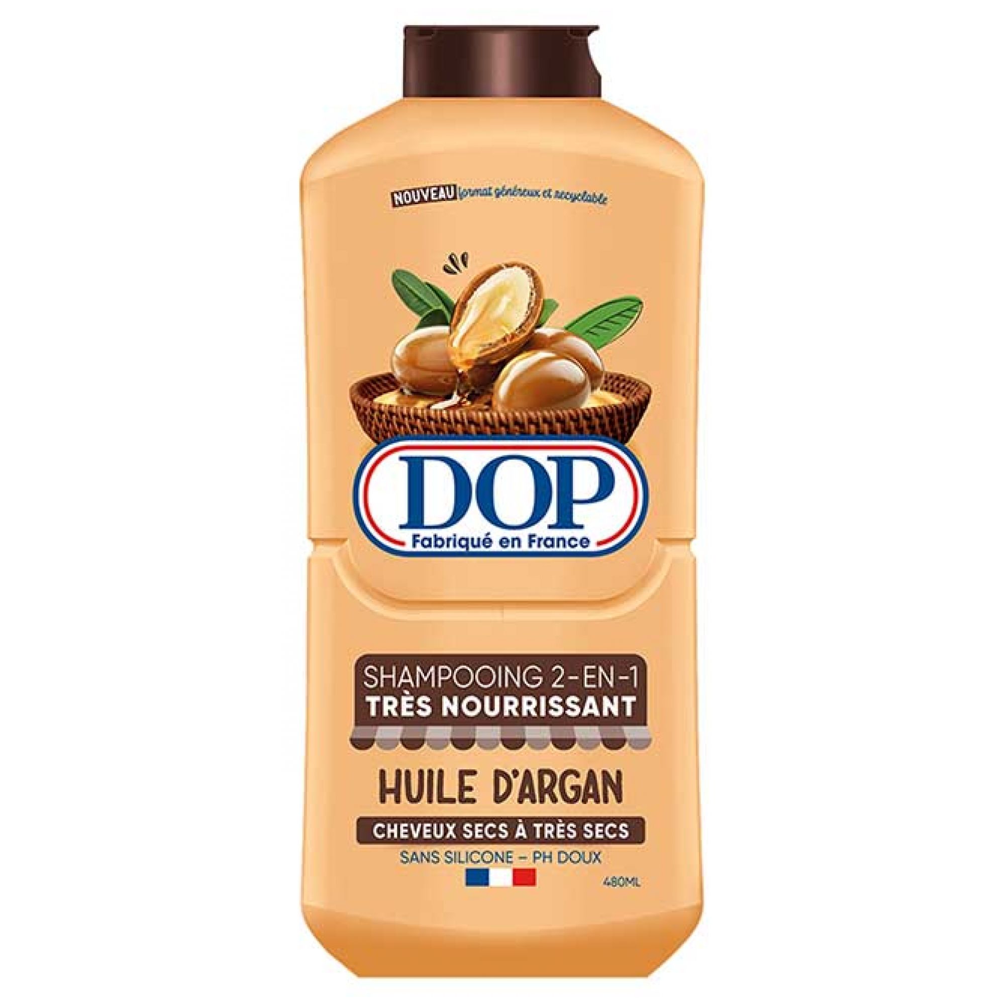 Dop 2in1 Shampoo Sehr Nährend Arganöl 4 8,2x5,5x19,7 cm