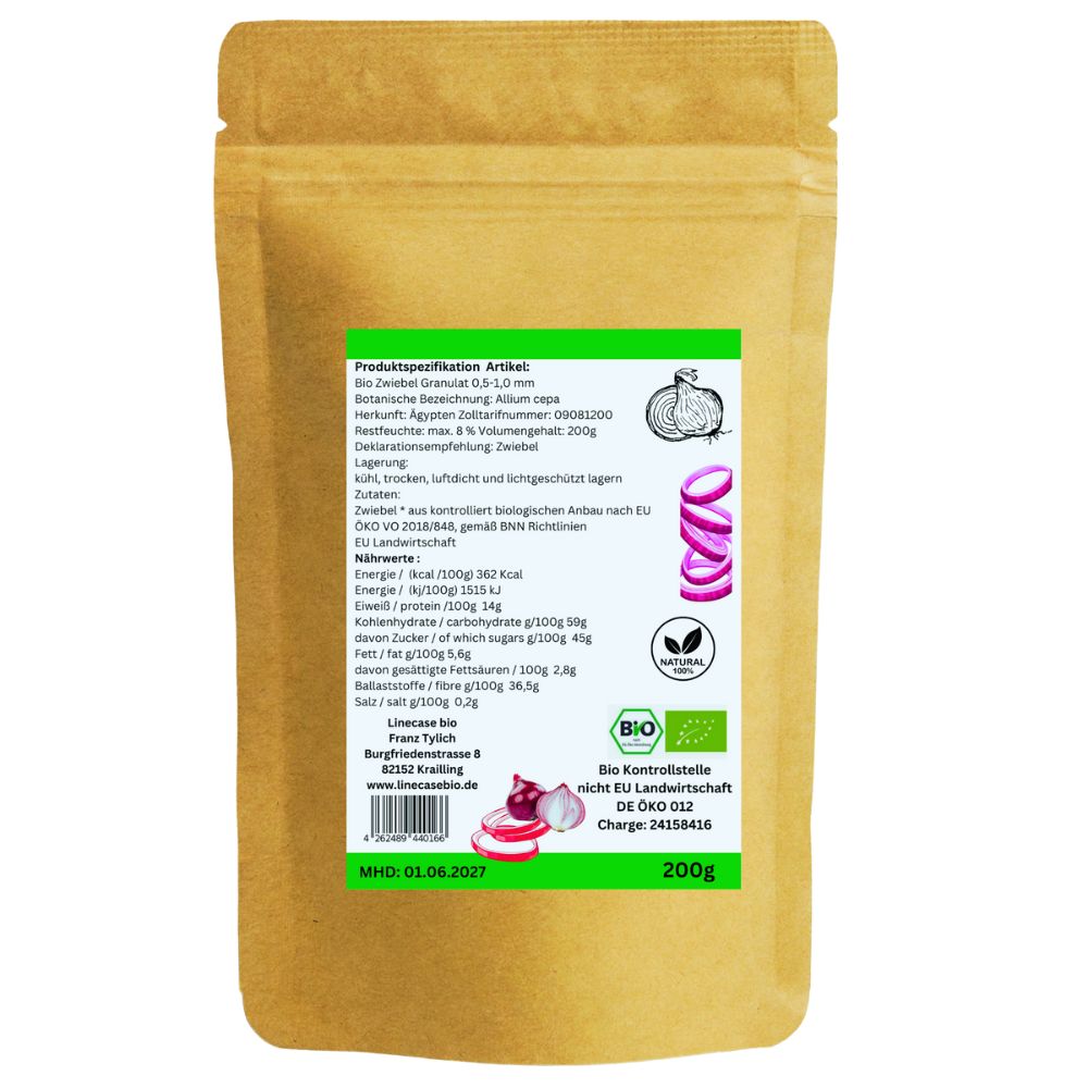Linecase Bio Zwiebel Granulat