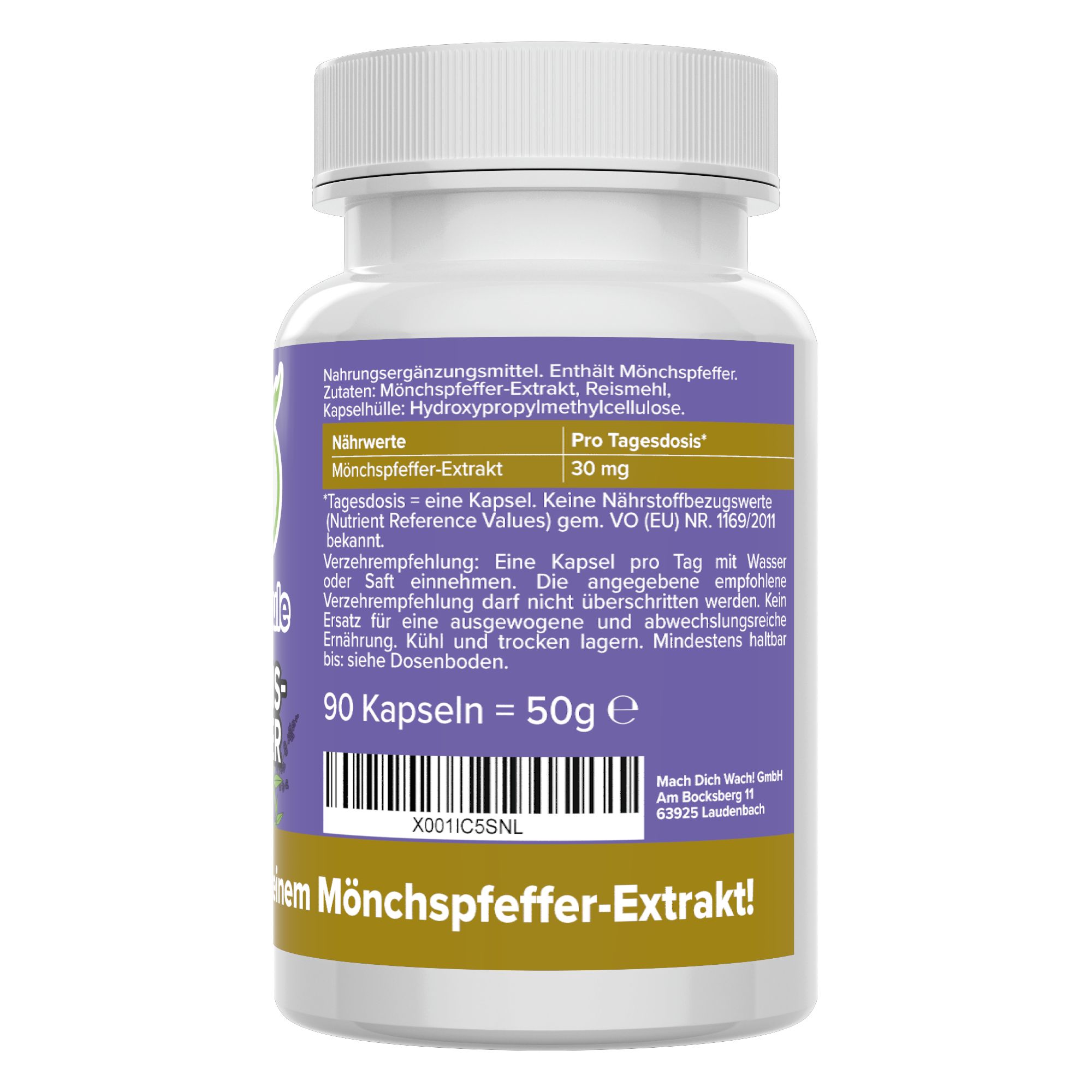 Mönchspfeffer Kapseln - Vitamineule® 90 St