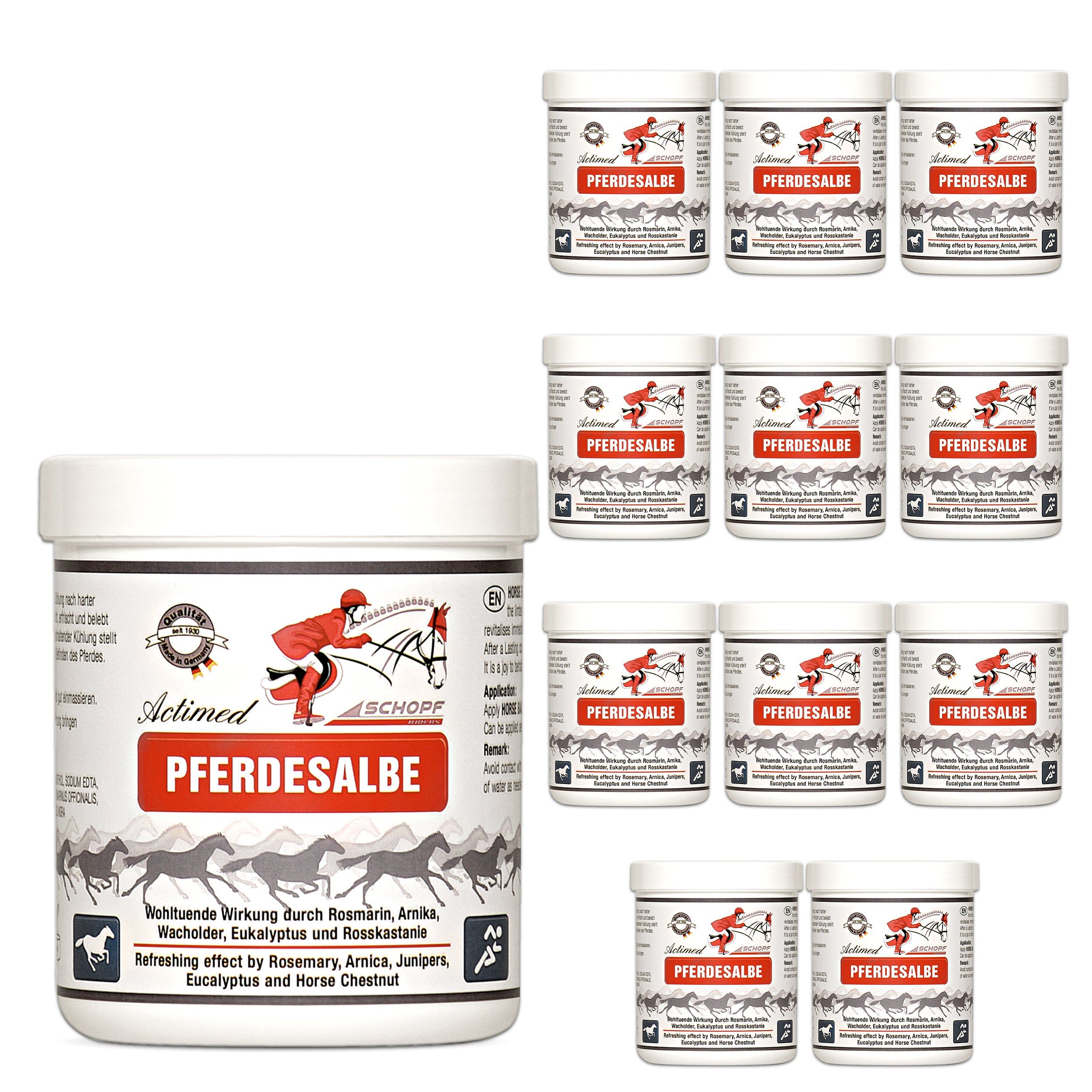 SILBERKRAFT Actimed Pferdesalbe mit Arnika