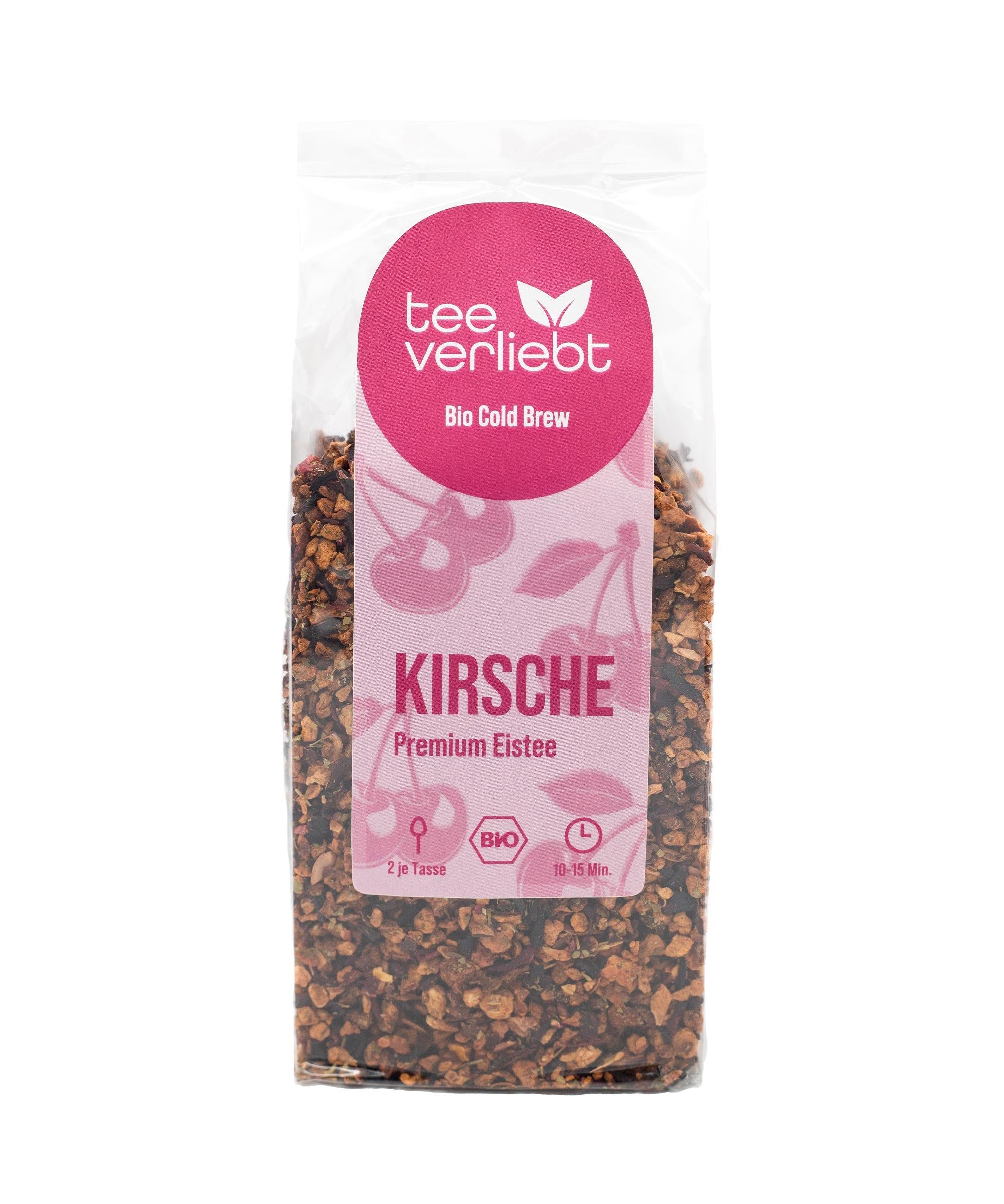 teeverliebt – Kirsche Bio Cold Brew | Premium Bio Eistee