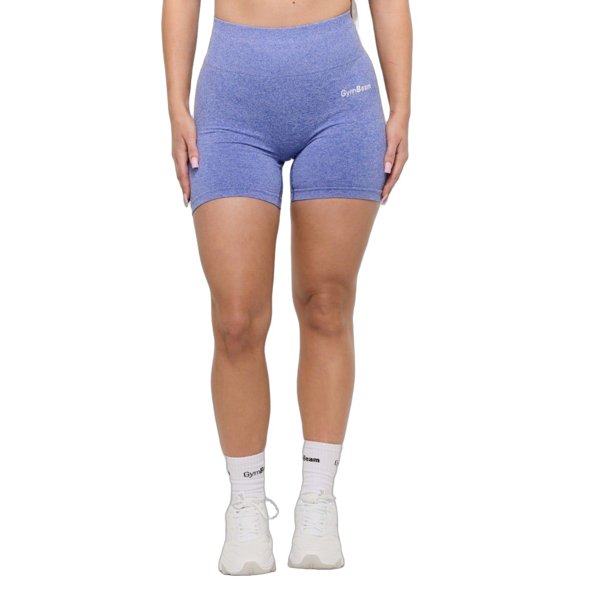 GymBeam Shorts Damen slim mit Gummizug Cobalt